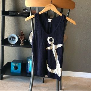 J. Crew Anchor Thin Tank Top